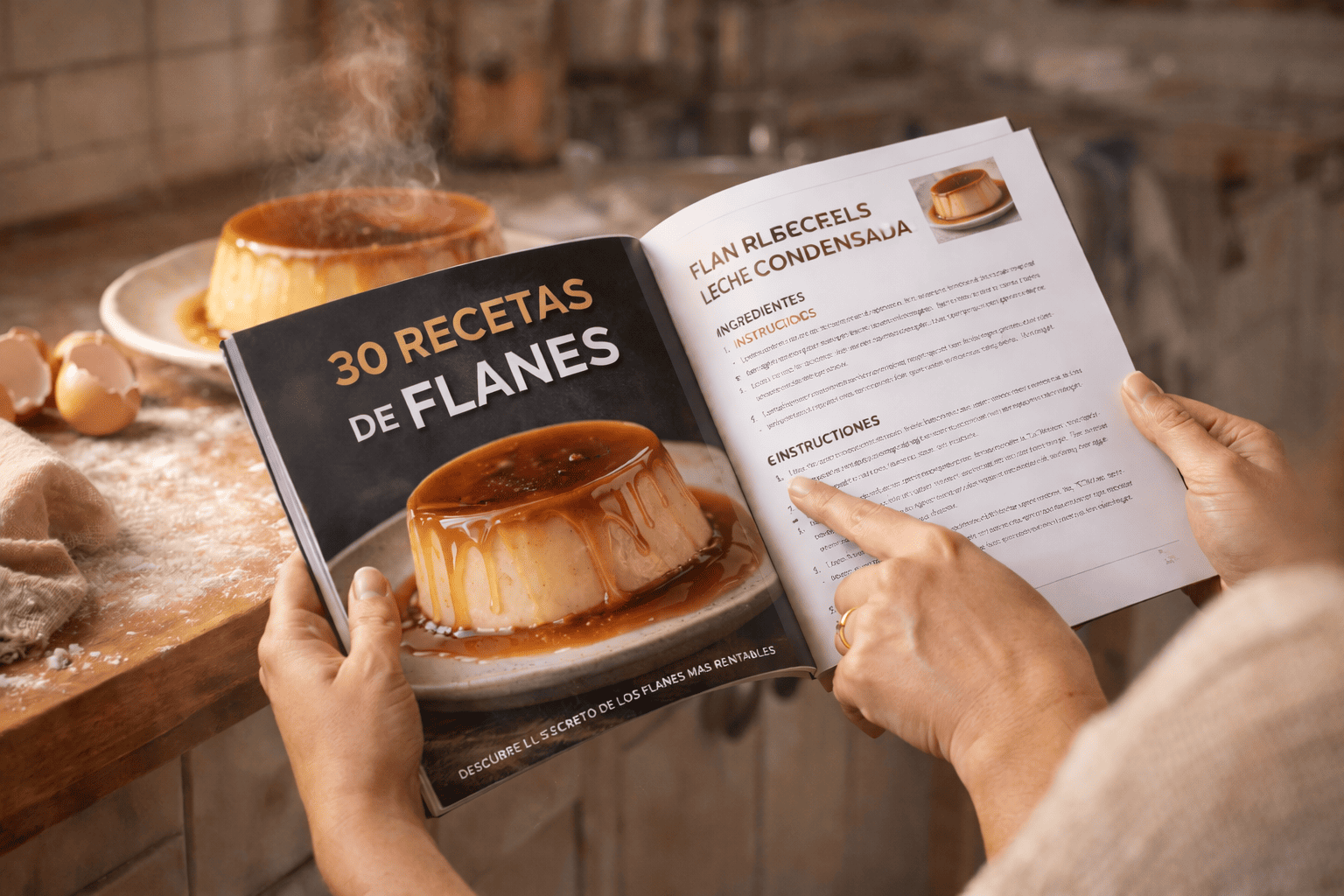 MEGAPACK: Recetas de Flanes sin Horno